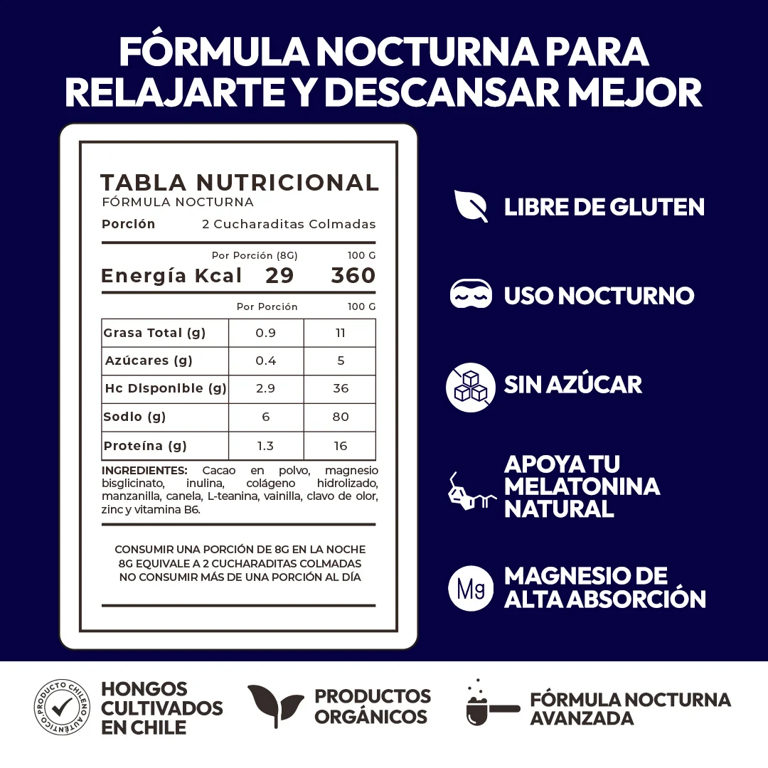 Descansa+ | Cacao nocturno para domir - Imagen 7